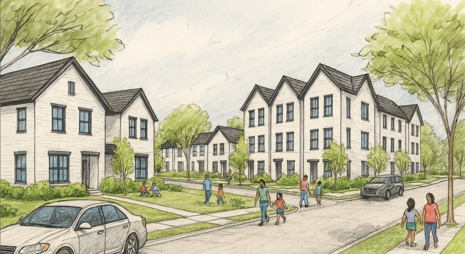 The Grove on Grand — pocket neighborhood coming to Lakewood, Dallas